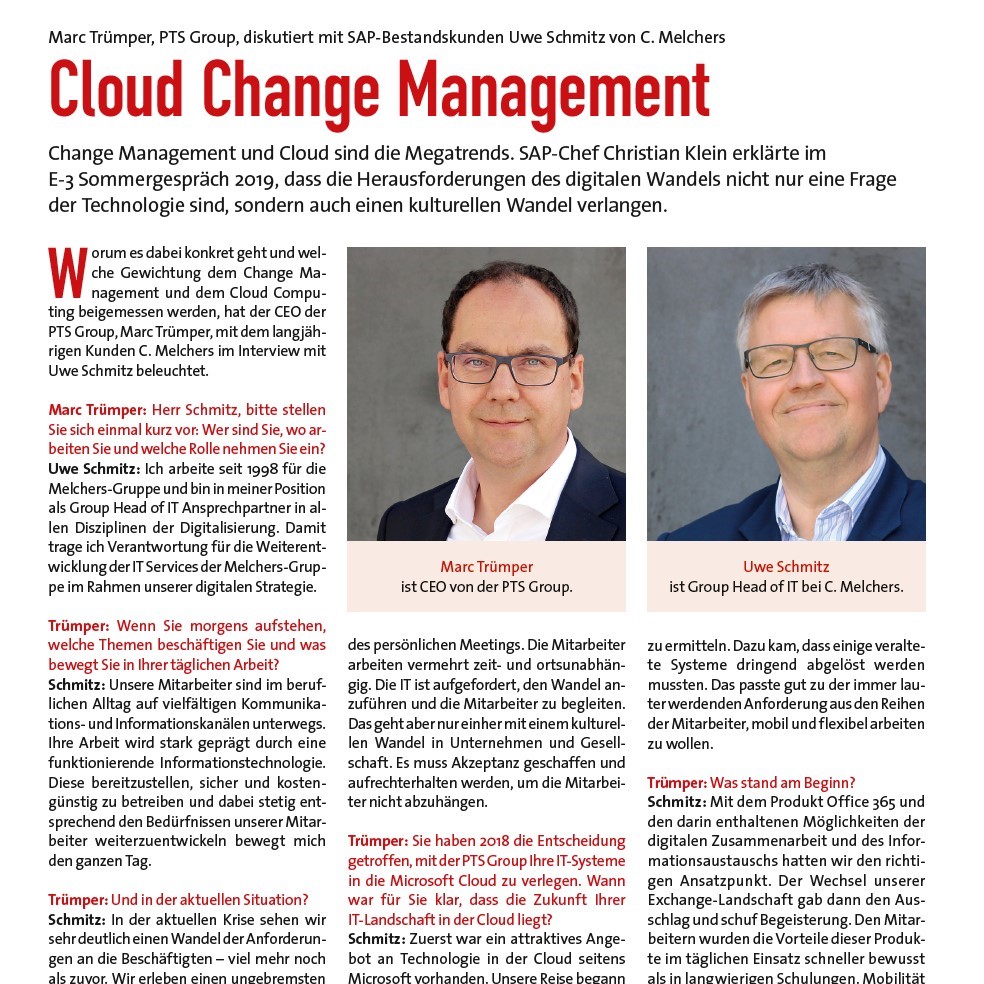 PTSGroup_Cloud-Change-Management_Interview-mit-Marc-Trümper-und-Uwe-Schmitz_quadrat