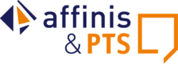 Logo affinis und PTS fusioniert